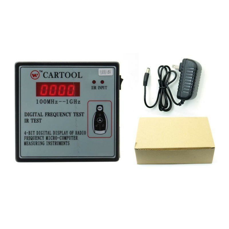 Digital Frequency Test Car Key Wireless Control IR Infrared Tester 100MHz--1GHz