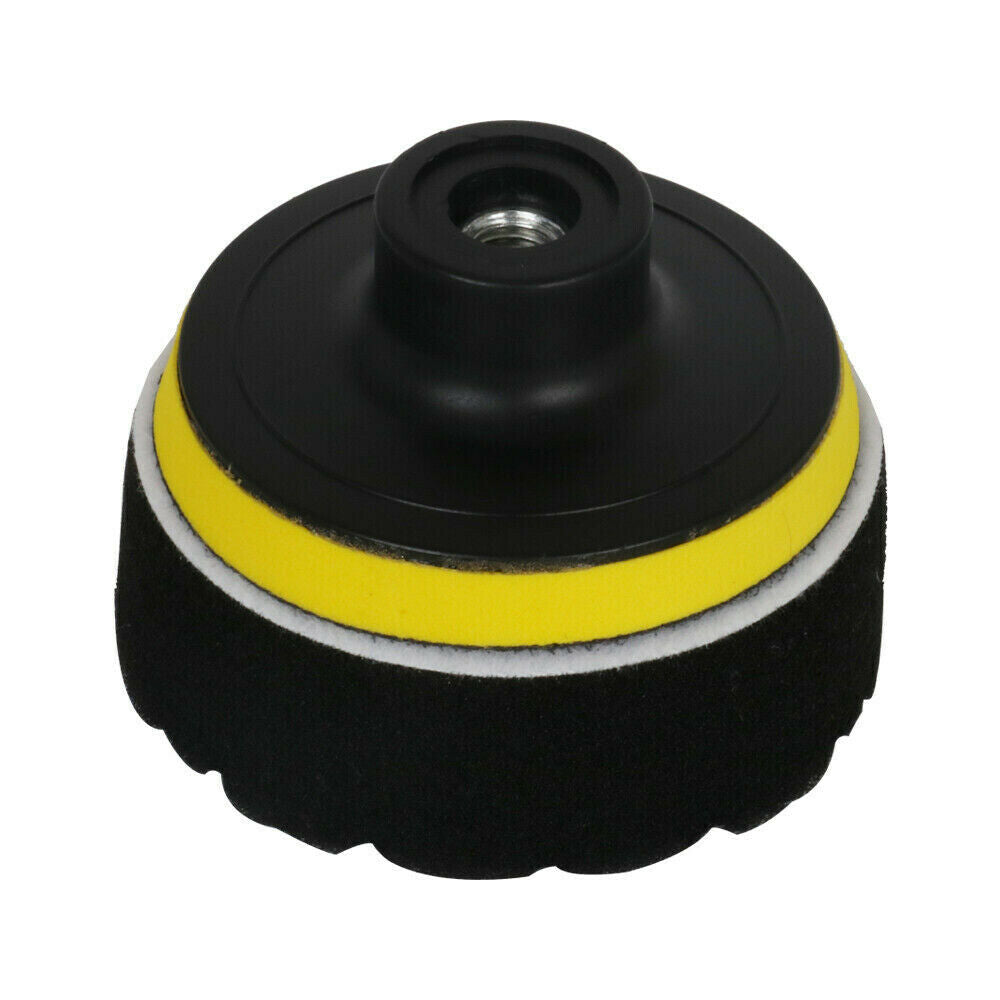 31Pcs 3" Car Polisher Pad Buffer Gross Polishing Drill Kit Sponge Waxing Buffing