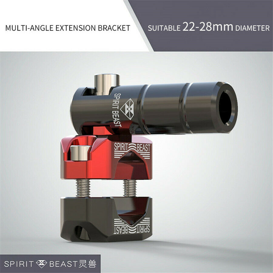 360Degree Spotlight Bracket Lighting Motorcycle Headlight Base Motorbike Support
