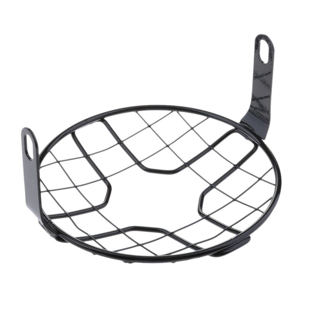 Motorcycle Retro Metal Headlight Protector Guard Cover