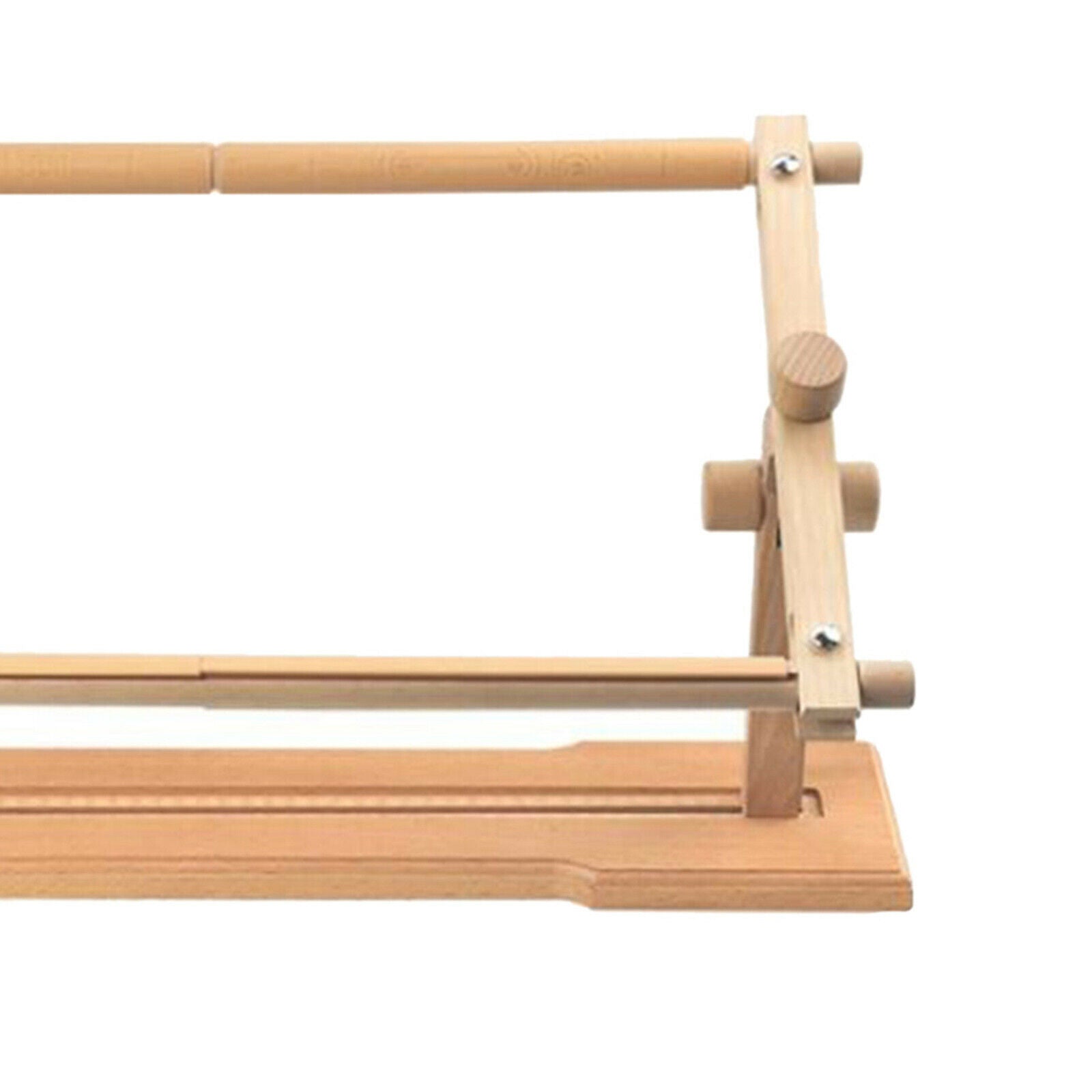 Wood Cross Stitch Frame Clamps Lap Stand 360 Rotatable Embroidery Holder DIY
