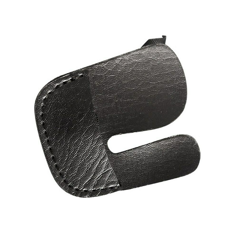 Archery Protector Arm Guard 3 Strap Finger Tab Gear Leather Bow Shooting AF6