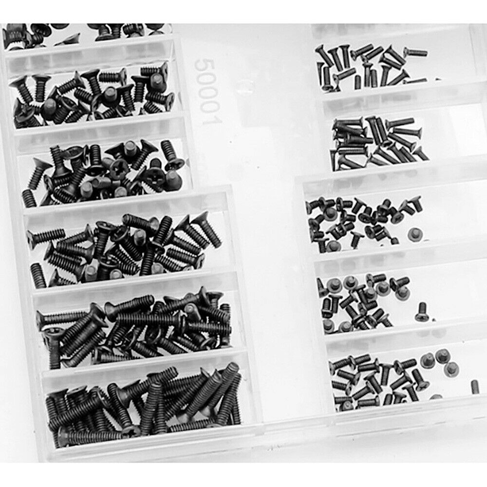 500Pcs 18 Types Mini Screw Sets Laptop Assemble Fixing Repair Parts Accessories