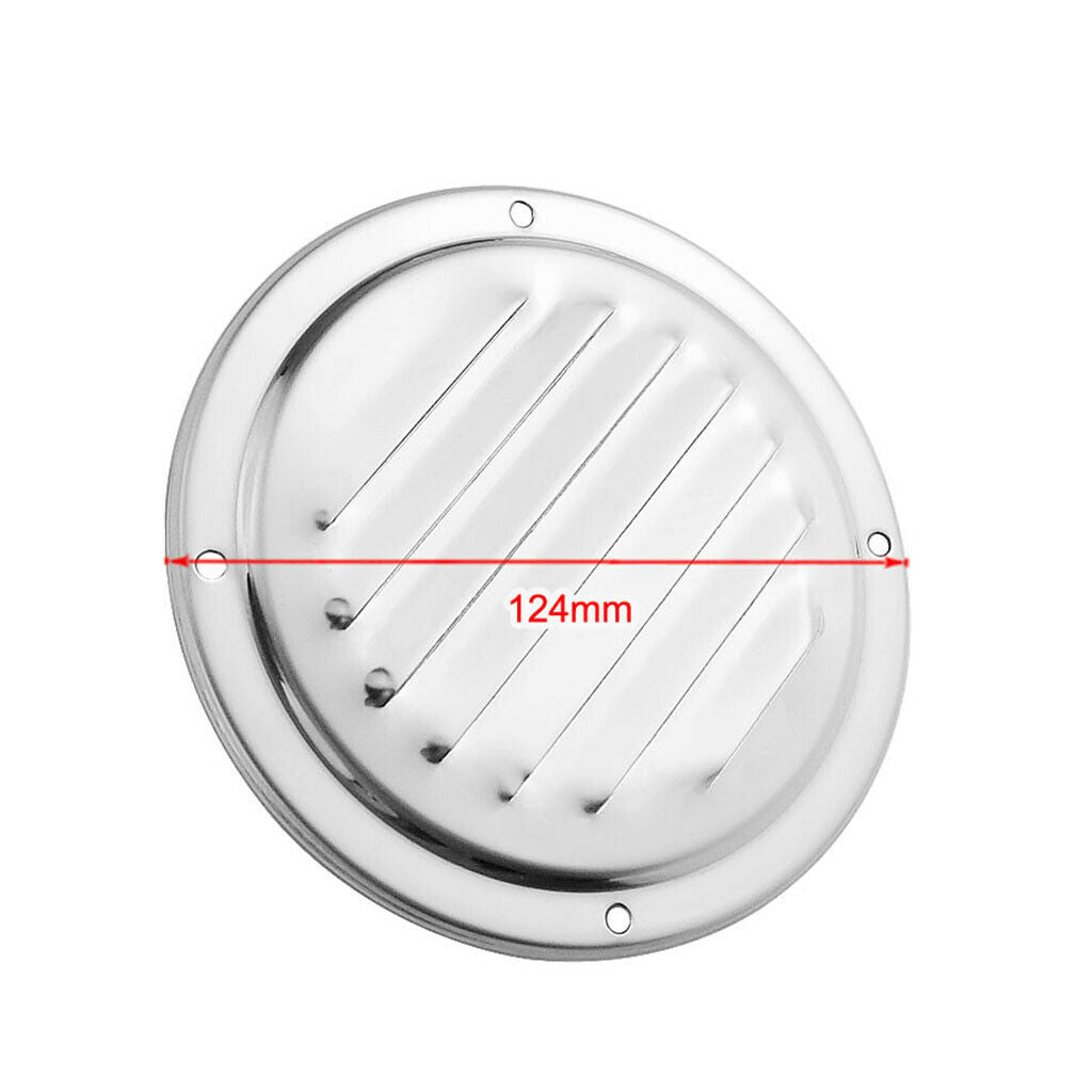 Universal Ventilation Grille Stainless Steel Round Î¦ 5 "Ventilation Grille