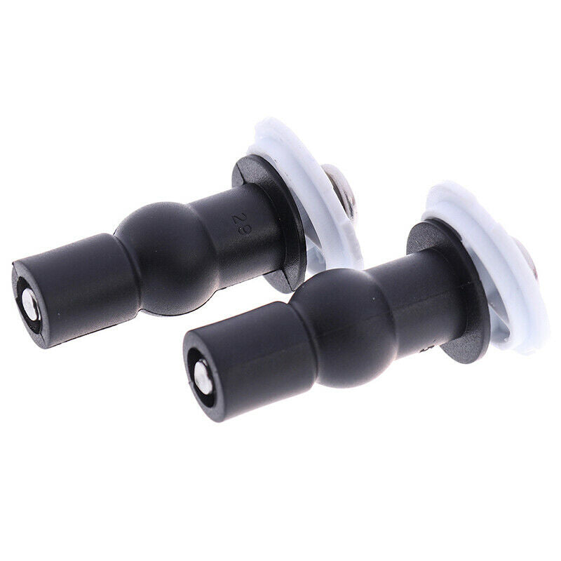 2pc Toilet Seat Top Fix Screws Fixings Universal Expanding Rubber ScrewVGND W SJ