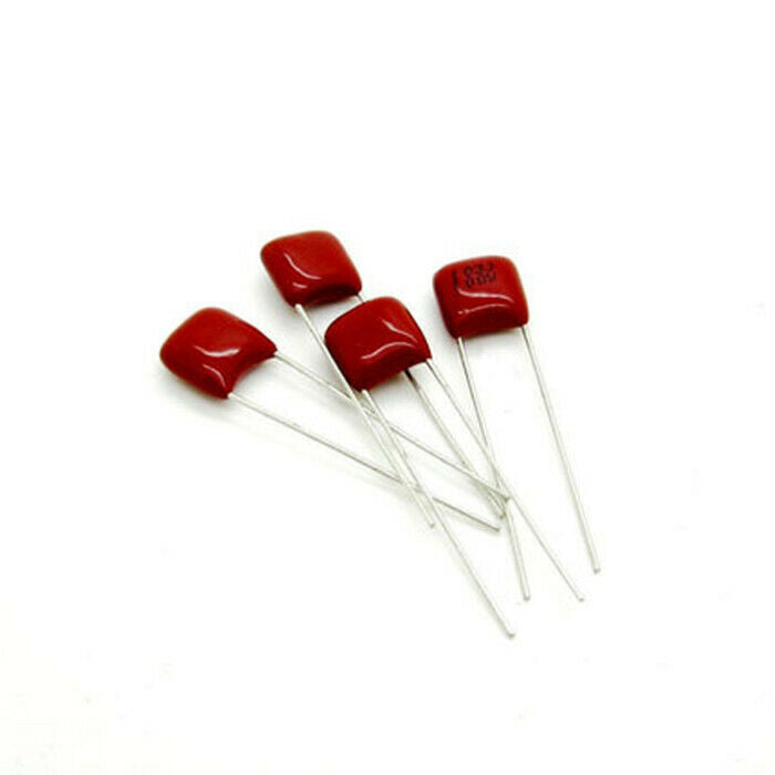 50Pcs CBB Capacitor 100V 103J 0.01UF 10NF 103 100V  Pitch 5mm P5