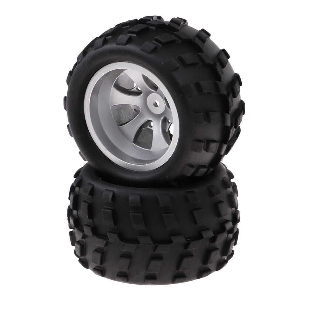 4x RC Car Rubber Right Wheel Tires Tyre for 1/18 Wltoys A979 RC Car Spare