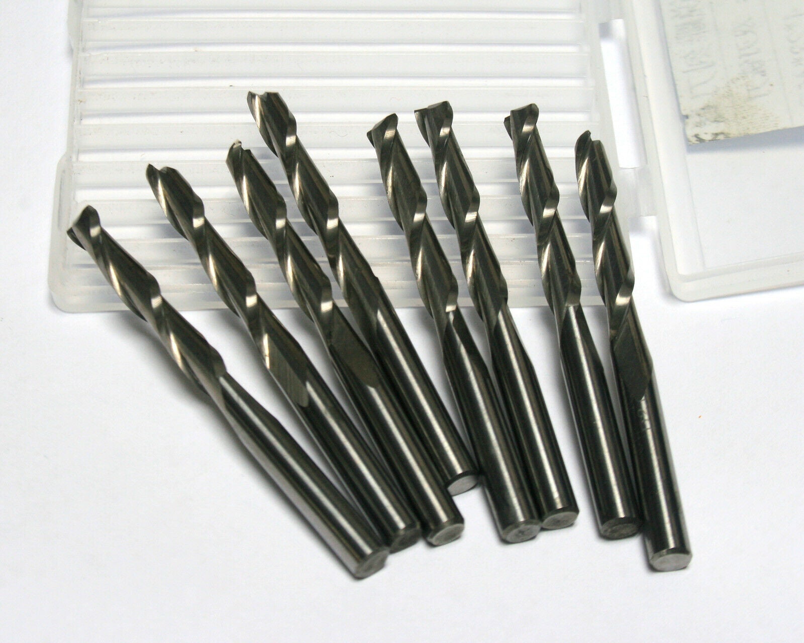 10pcs 22mm 1/8" (3.175mm) double flute spiral CNC router bits [M_M_S]