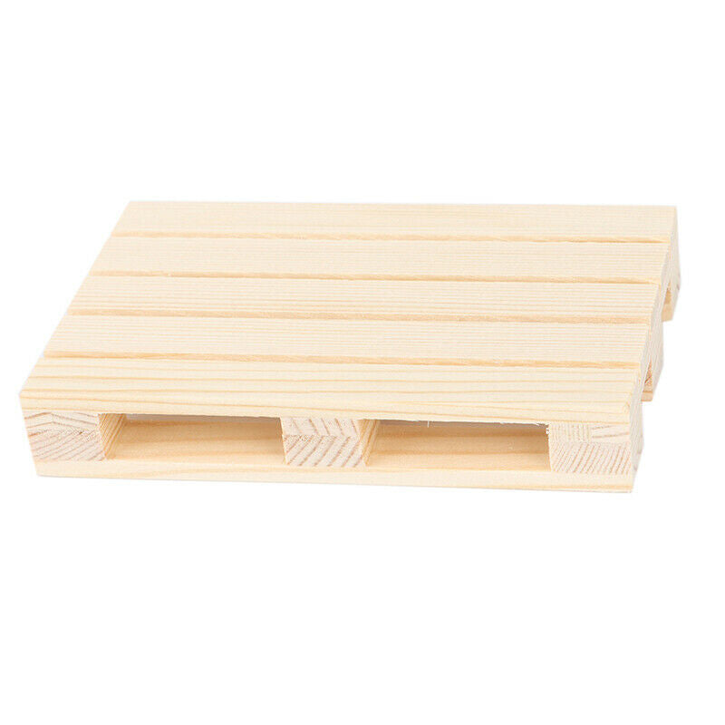 New Mini Wooden Pallet Beverage Coasters Insulation Pad Cup Coaster Pot M.l8