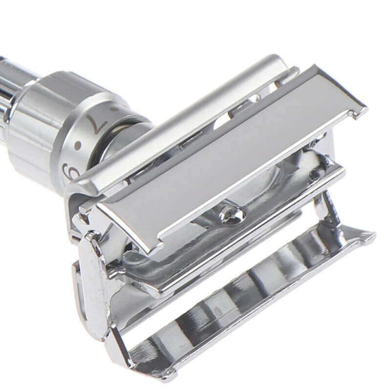 1Set Adjustable Double Edge Razor Shaving Razors Blades Zinc Alloy Manual ShBDA
