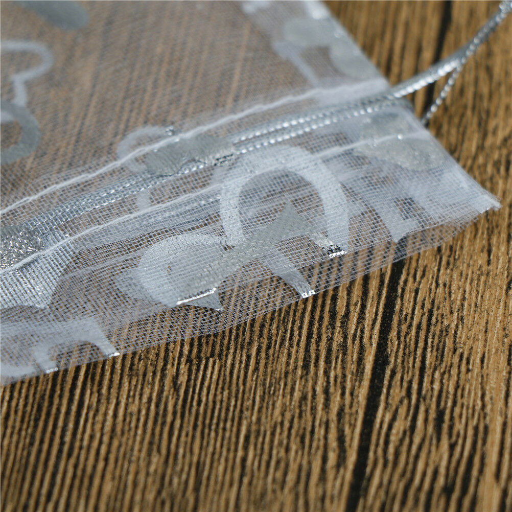 50PCS Organza Wedding Xmas Party Favor Gift Candy Bags Jewellery Pouches  H Fx