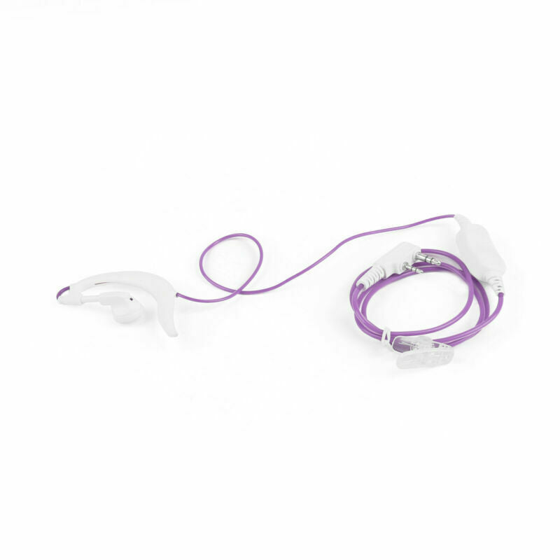 5x 2 Pin G-Shape Earpiece Earphone PTT For HYT Radio TC268 TC270 TC368 Pur  AT2