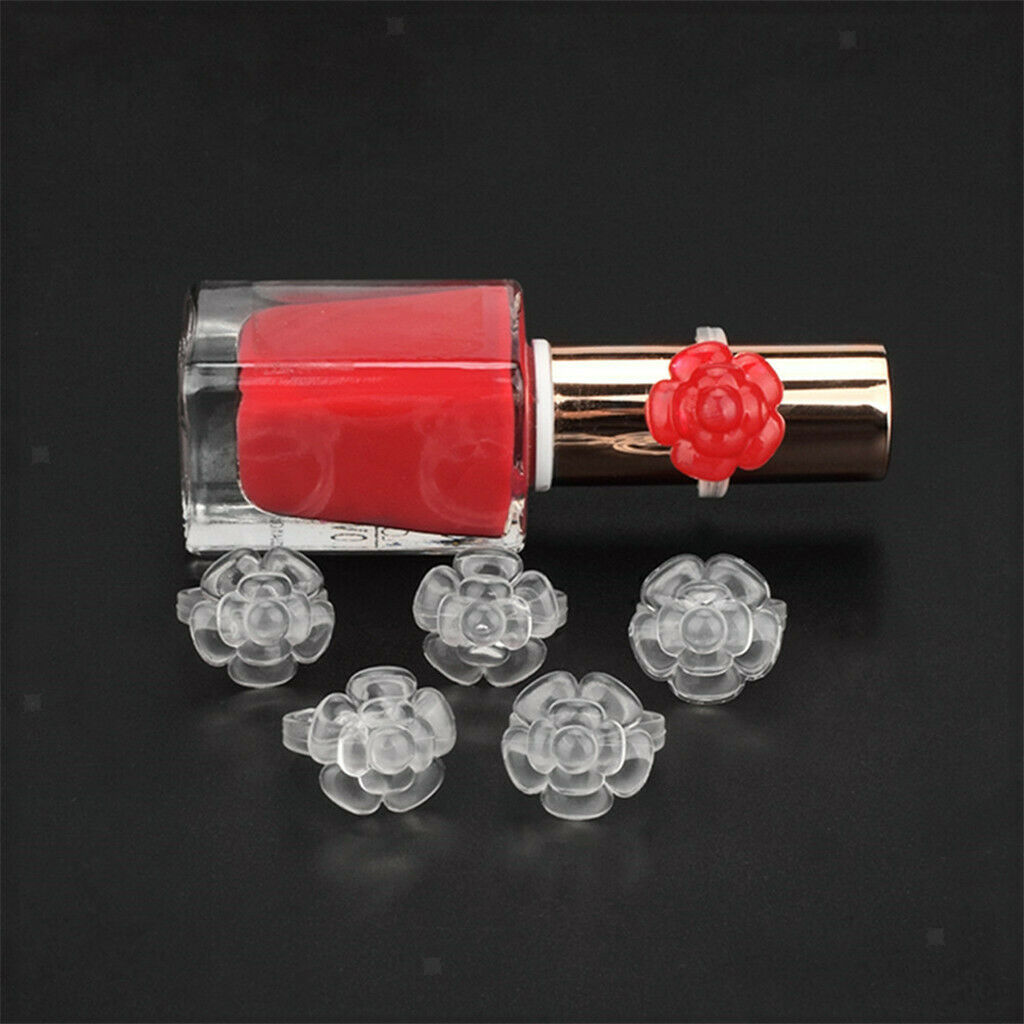 50pcs Nail Polish UV Gel Color Pops Display Ring for Nail Art Color Chart Tool