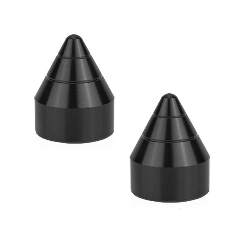 2PCS Car SUV Truck Rear Bumper Spike Guard Protector Anti Collision Nail Black