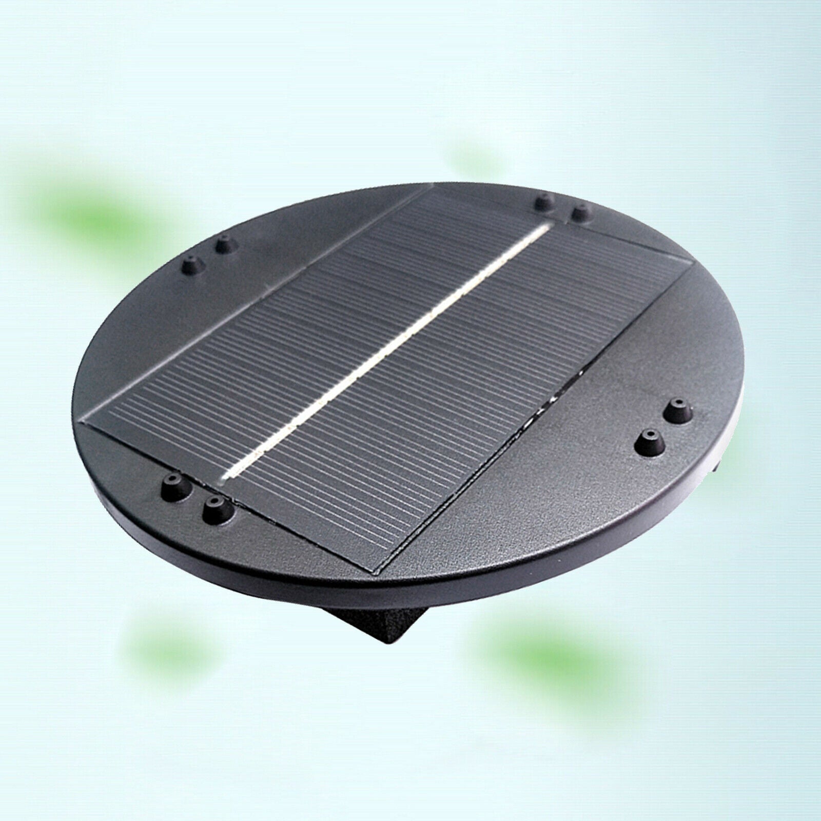 Black Solar Water Pump Solar Fountain Birdbath Pool Garden Ornament Outdoor
