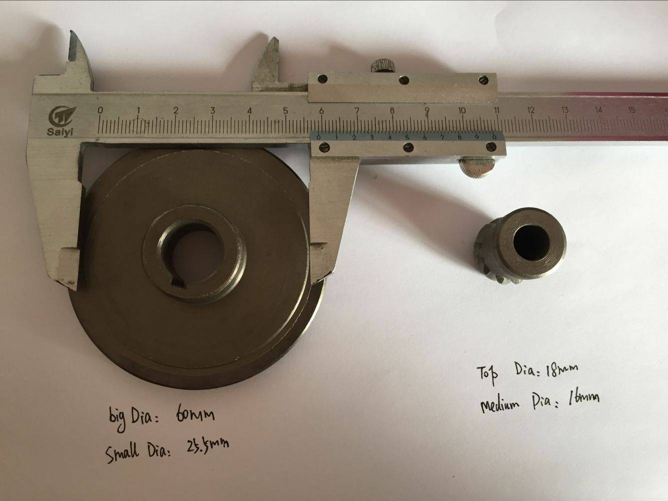 Replacement levigator water mill wheels