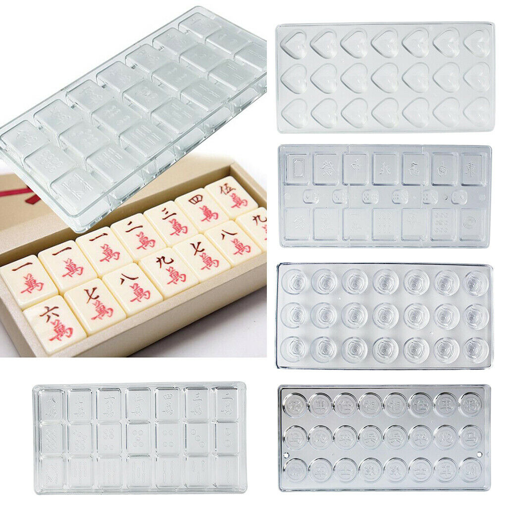Chocolate Mold Fondant Cake Mould Tray Plastic Dessert Decorating Heart