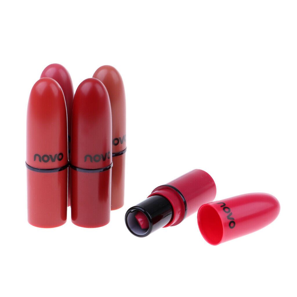 5 PCS Fashion Long Lasting Matte Lipstick Non-stick Cup Waterproof Lip Balm Set