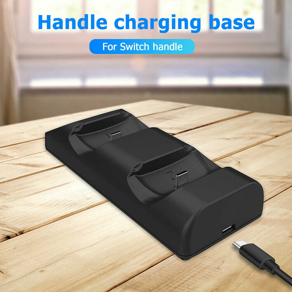Charger Dock Holder for NS Switch Pro Game Controller Double Charge Accessories