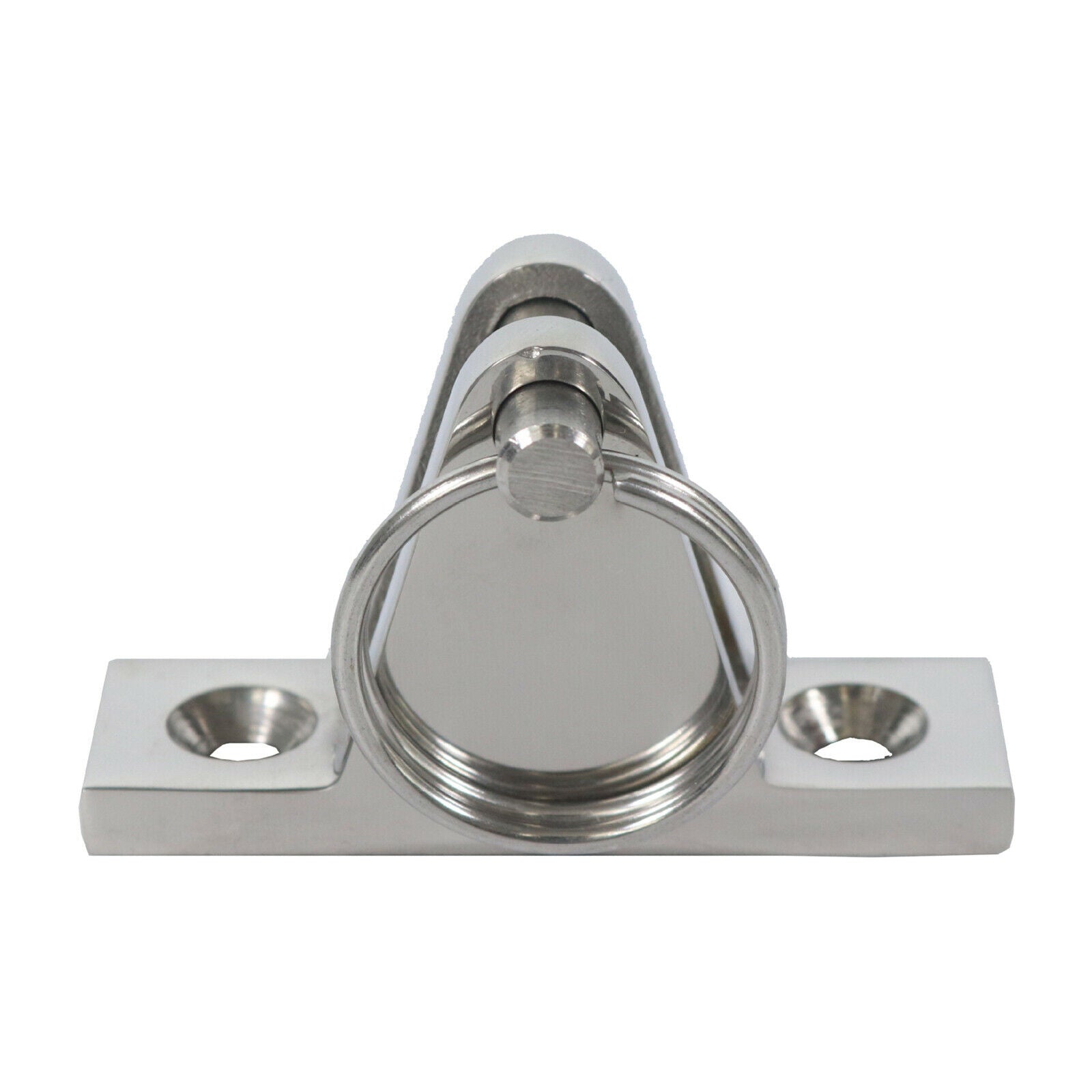 Bimini Top 90Â° Deck Hinge with Removable Pin, Stainless Steel Marine Boat Hinge