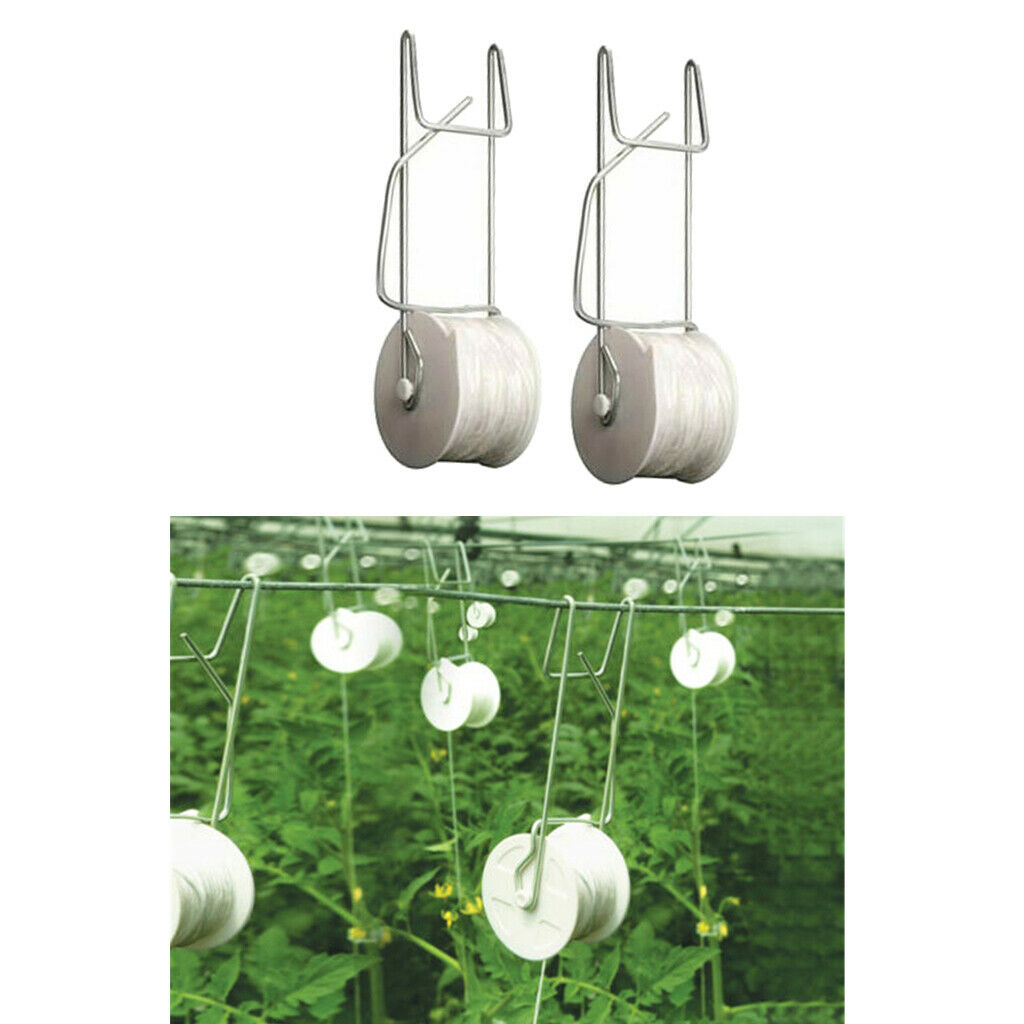 2Pack Garden Tomato Hooks Clamps For Planting Vegetable Cucumber Cherries