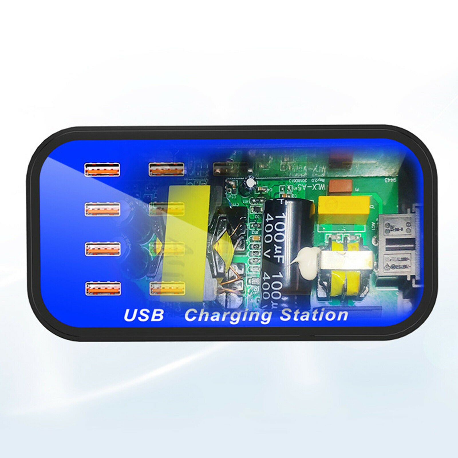 Multiple USB Charging Station Charger Hub 20-Port 90W/20A for Smartphones US