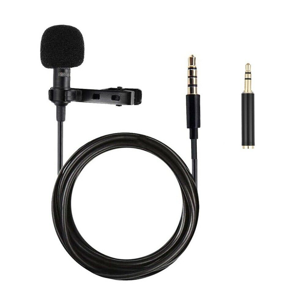 Standard Lavalier Microphone for Mobile Phone Android Smartphones DSLR Camera