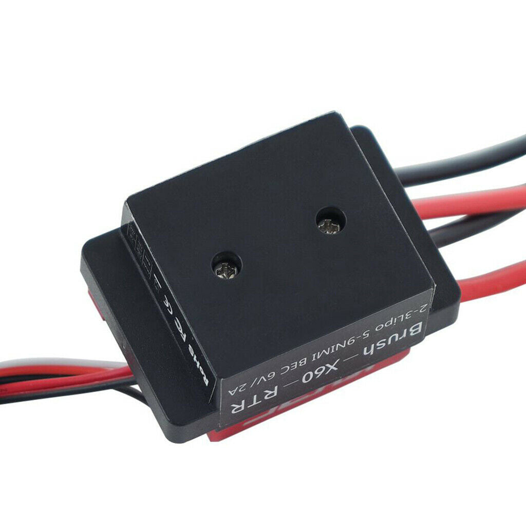 RC ESC 60A Brushed Motor  Controller for 1:10 RC Buggy Truck Vehicle,