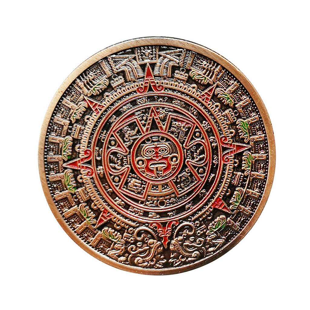 The Prophecy Red Bronze Commemorative Coin Collection Souvenir Ornaments