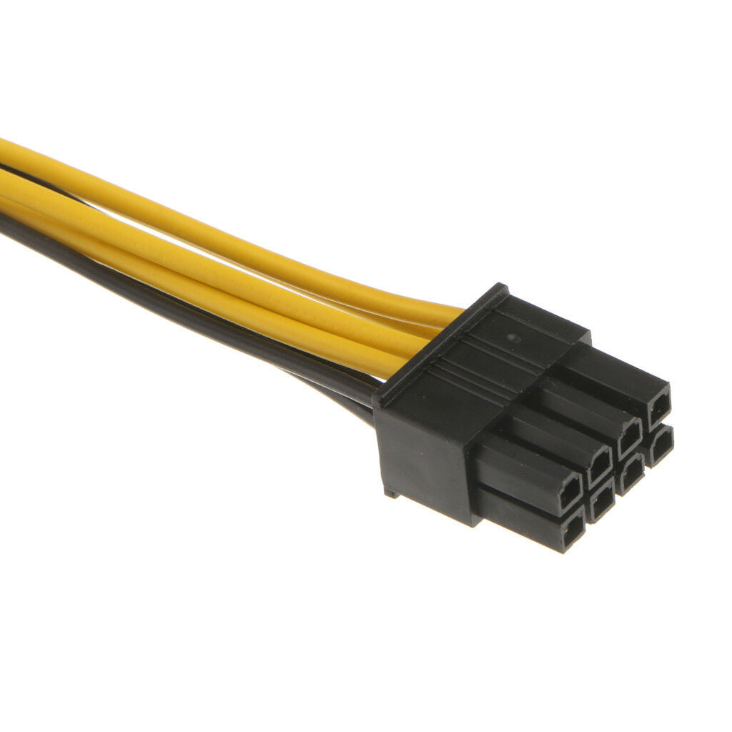 PCI Express PCIe 6 Pin to 8 Pin Graphics Card Power Adapter Cable Connector