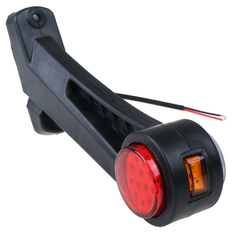 1Pc 12V 24 LED Side Marker Light Outline Stalk Lamp For Trailer Truck Van Lor.DD