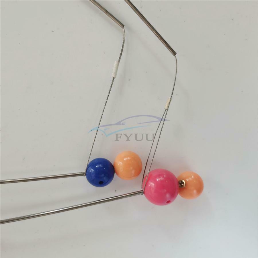 2PCS 60CM+100CM Door Pull Tool Steel Ball Long Short Two-piece Tool Accessories