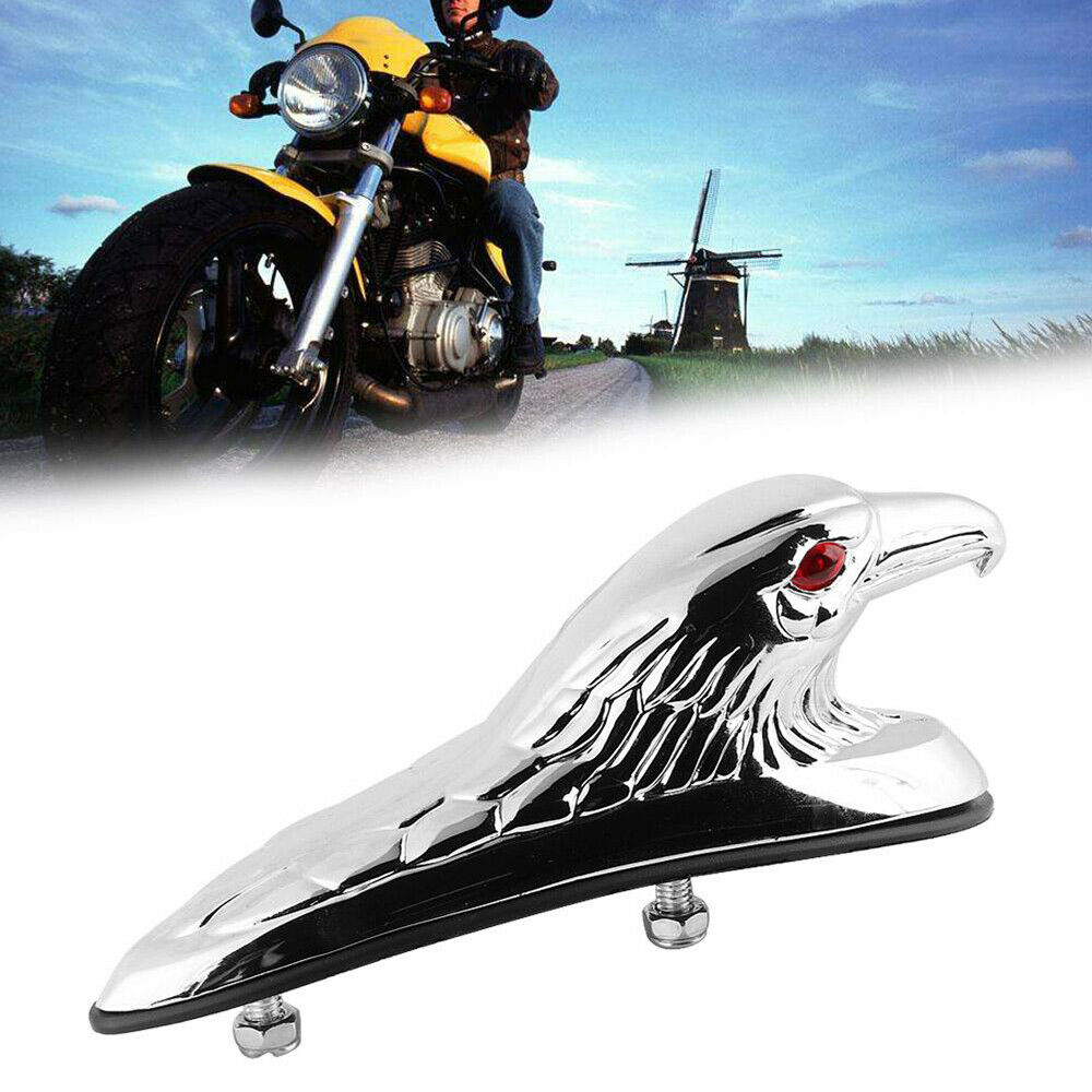 Motorcycle Front Fender Mudguard Ornament Eagle Head Statue Fit for Kawasaki Ya