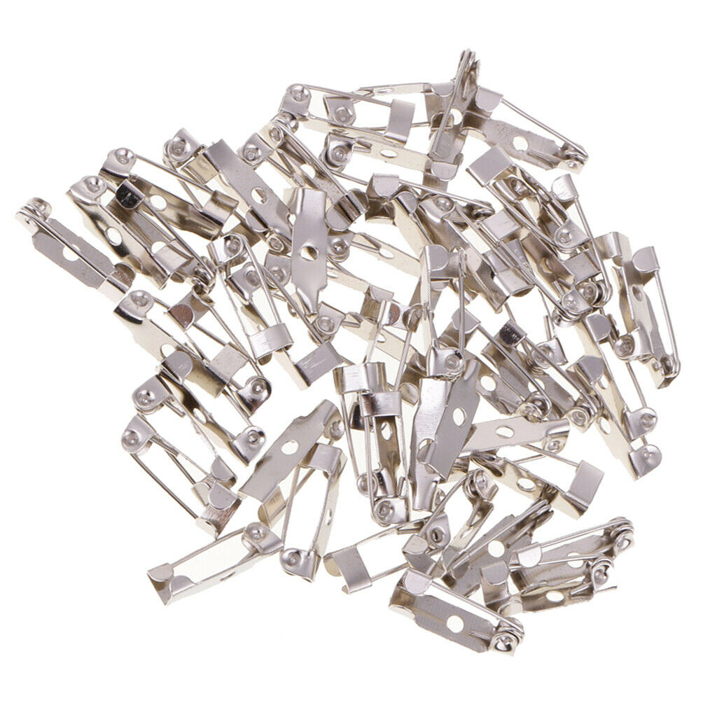 100 Pieces Bulk Bar Pins Brooches for Jewelry Making Crafts Findings DIY