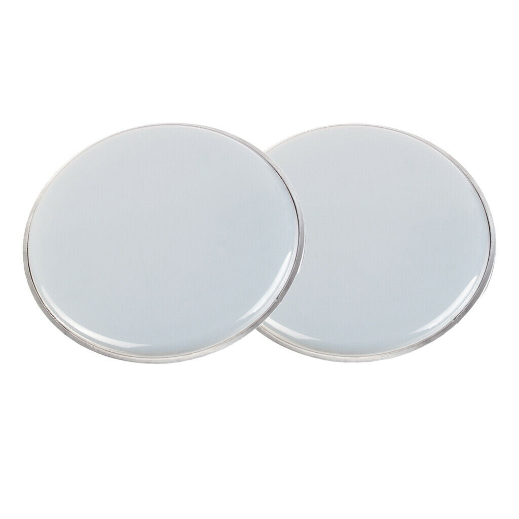 2x Drum Skin Banjolele Replacement Percussion Accessories DIY Kits White