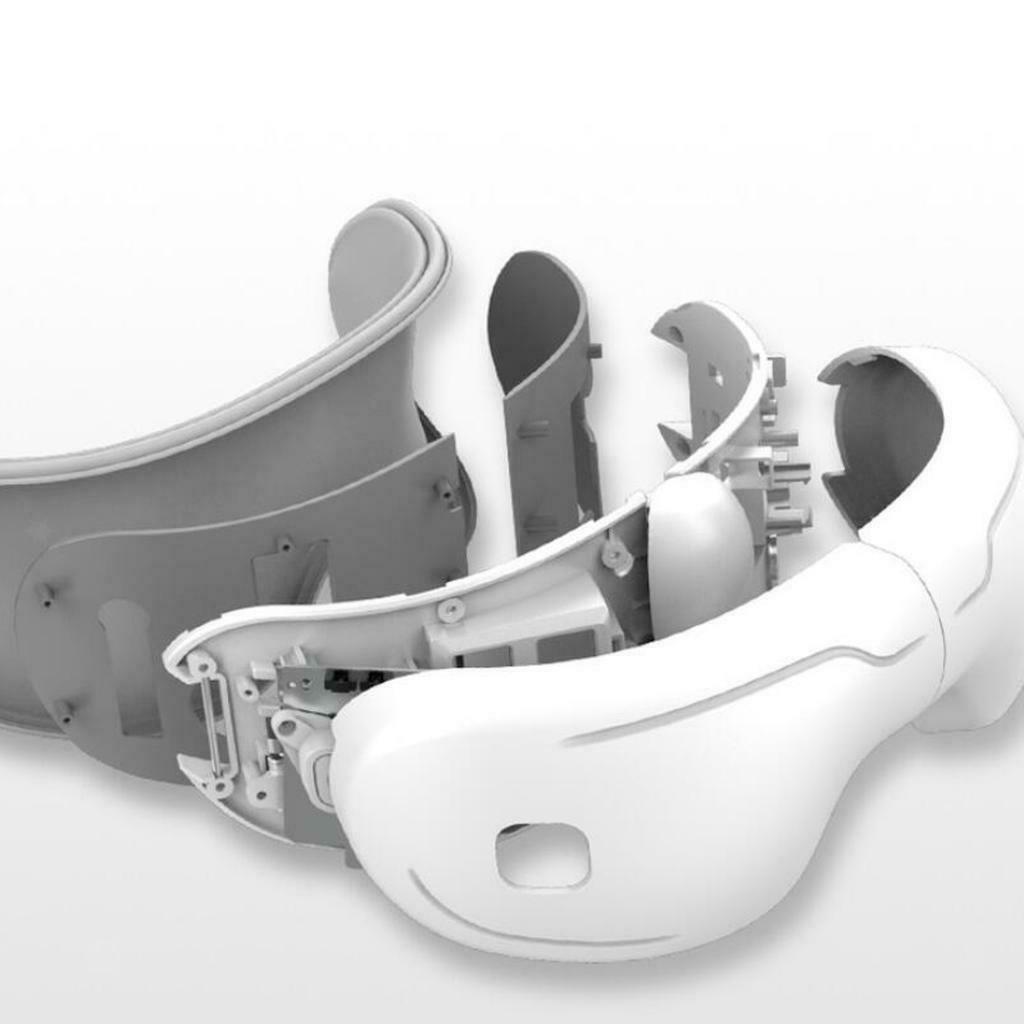 Eye Massager with Heat Electric Vibration Music Portable Rechargeable and 180°