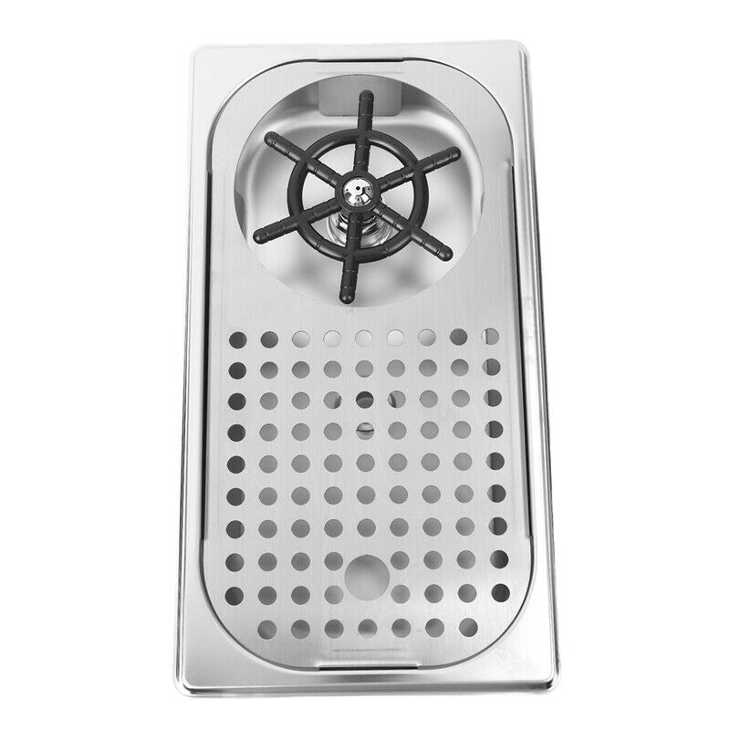 Glass Rinser Diameter 201 Stainless Steel Rinser for  Milk Tea Cup Washer CleaG9