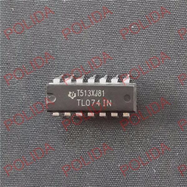 5PCS IC TI/ST DIP-14 TL074IN TL074INE4 TL074I