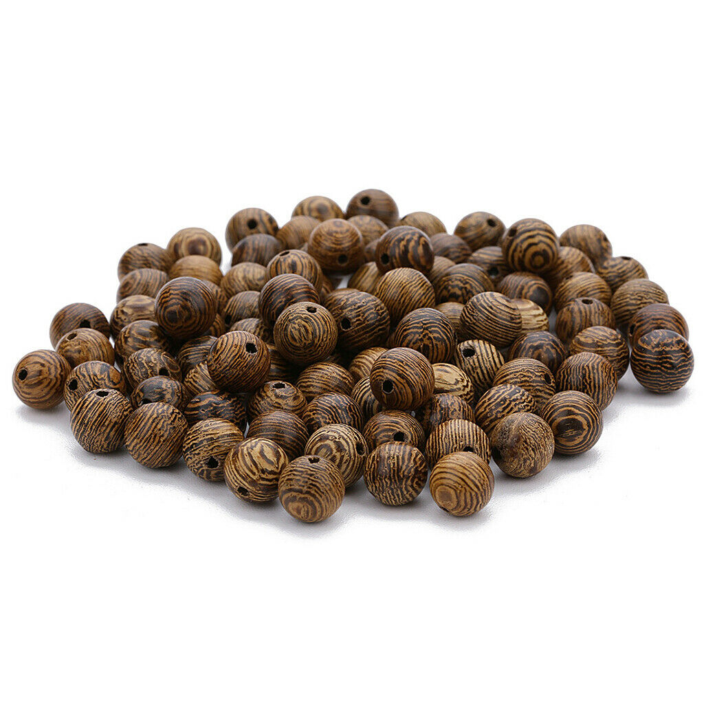 Fashion Wooden Beads Round Wood Ball Necklace Bracelets Crafts Beads 8.5mm