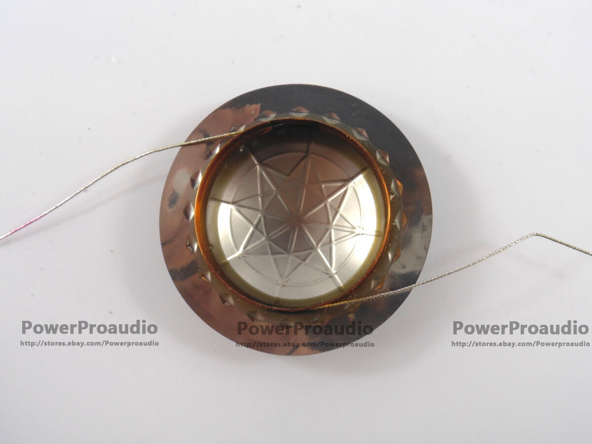 10 pcs 25.5mm 1" Diaphragm Titanium Tweeters Voice coil 8 ohm 25.4mm Round Wire