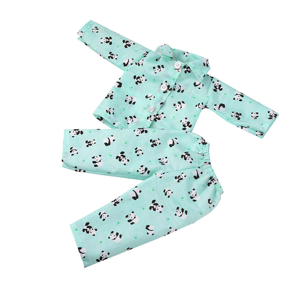 New Panda Pattern Pajamas Sleepwear Decoration 18 ''