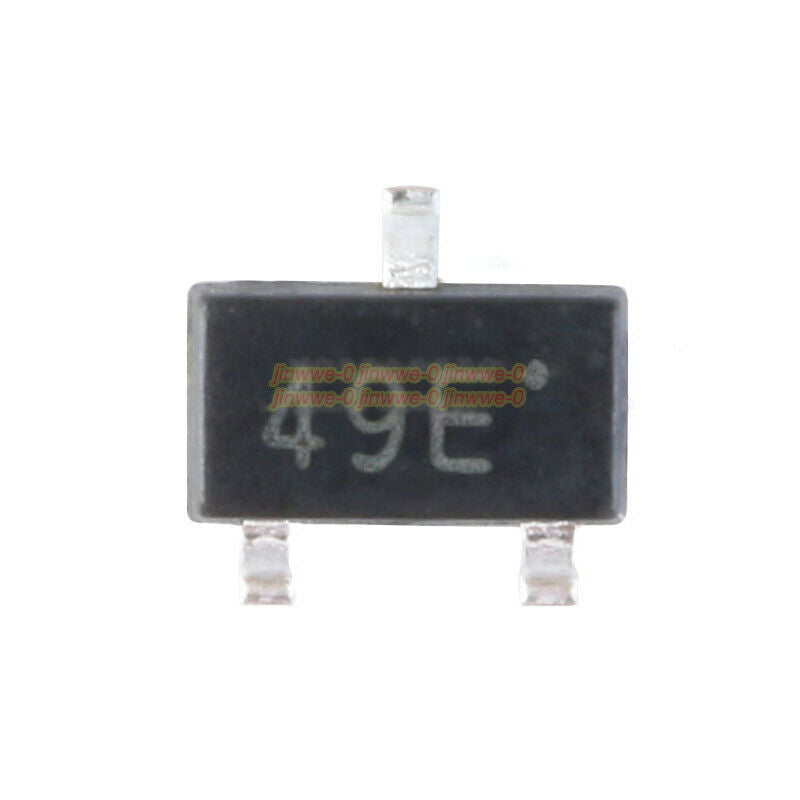 10pcs SMD 49E SOT23 3503 Hall element sensor SS49E linear AH49E switch