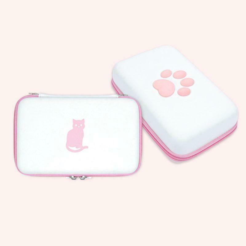 Cute Cat Paw Storage Bag for Switch / Switch Lite Portable Shell Carrying Case