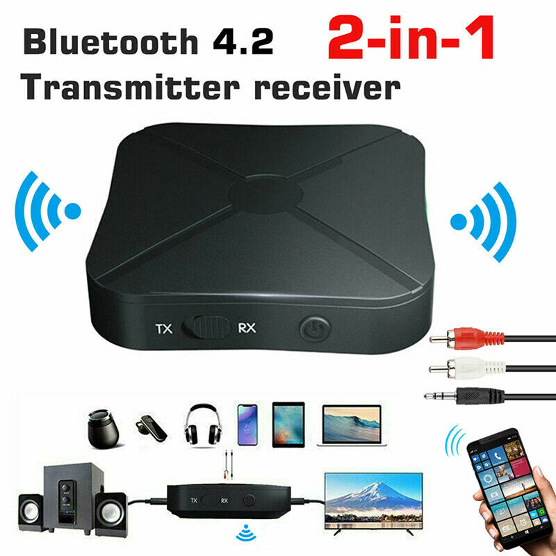 Bluetooth 5.0 4.2 Audio Receiver Transmitter Wireless Adapter PC TV Car SpeY Tt