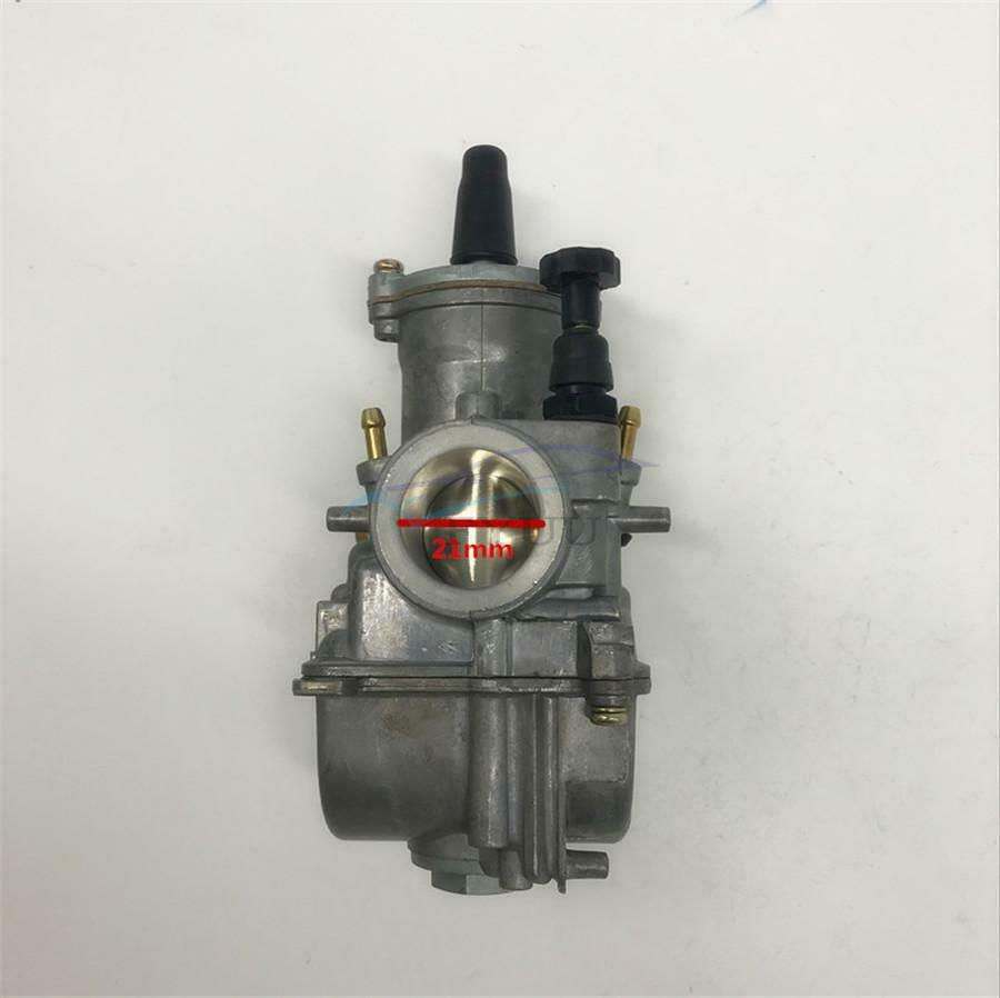 1 Set 21mm Motorcycle Carburetor Kit For PWK  New OKO Carburetor Scooter Racing