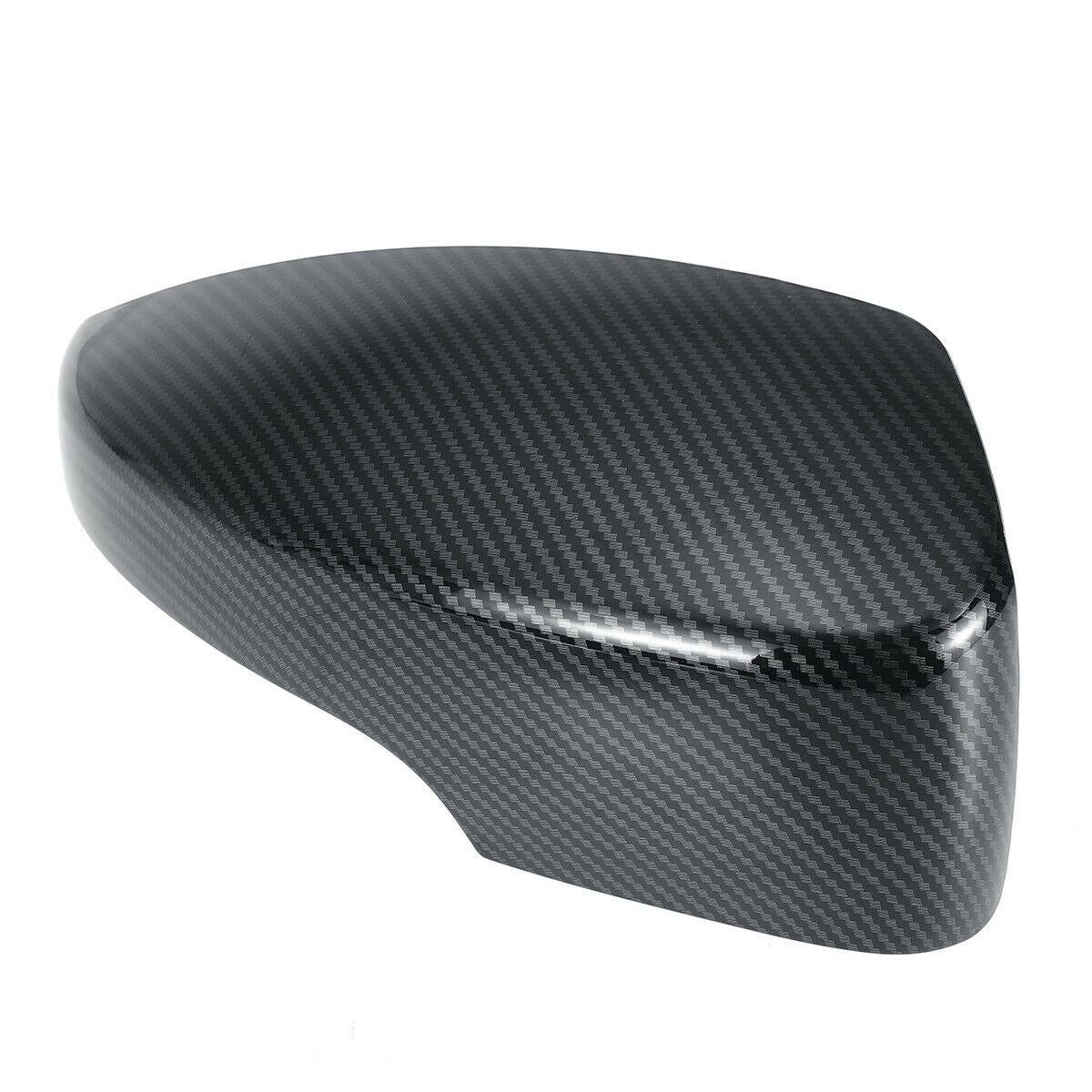 Pair Carbon Fiber Color Rearview Mirror Cover Cap For Ford Focus RS ST MK