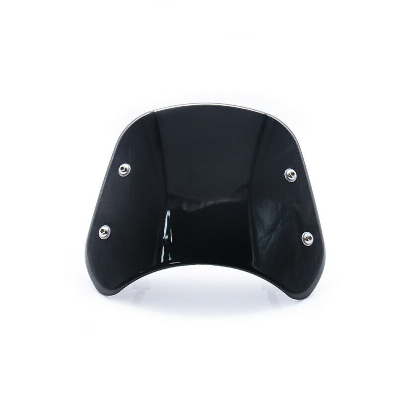 Black Windscreen Headlight Fairing Protector Windshield For Benelli Leoncino 500