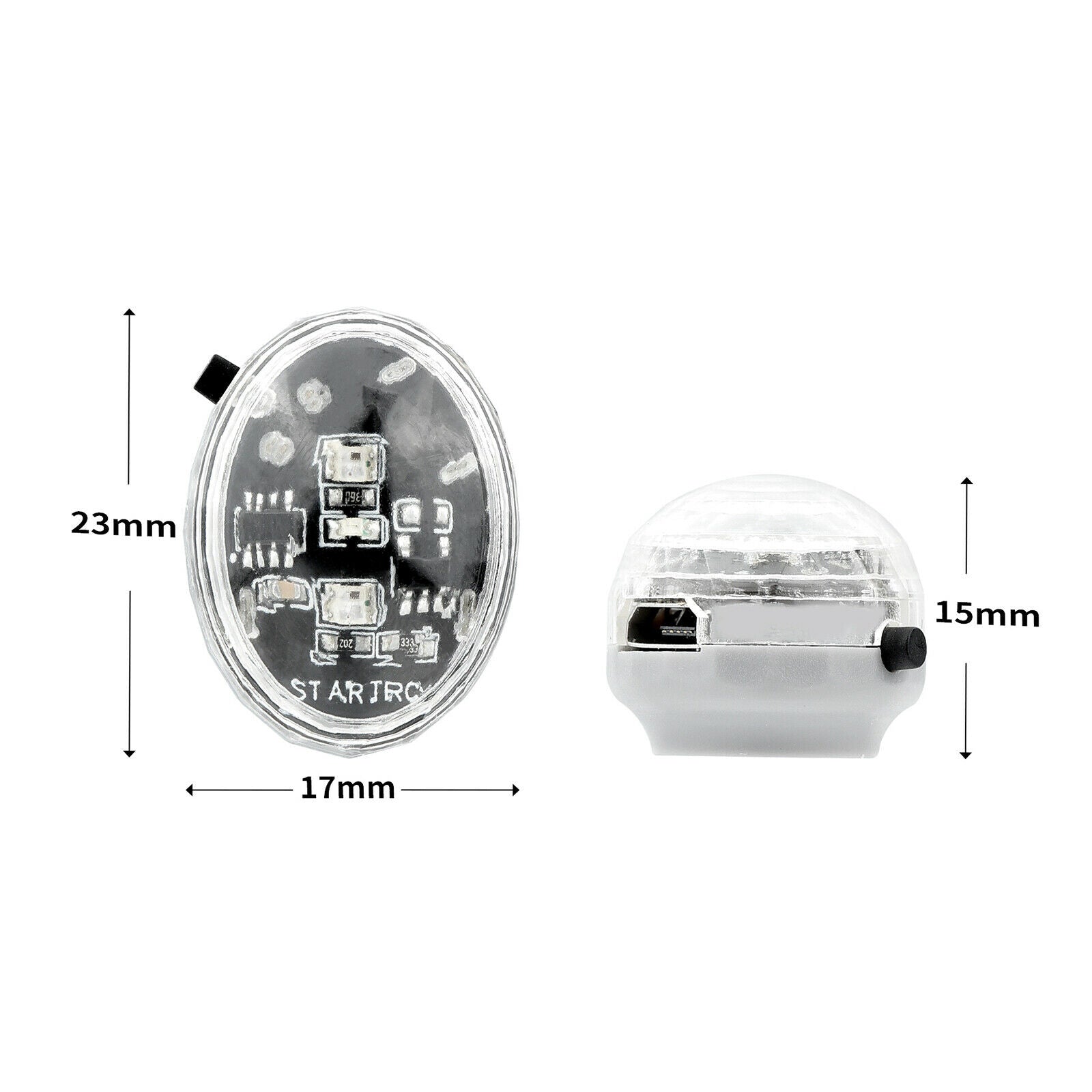 2x Flash Strobe Lamp Flight Light for DJI Mavic Mini Air 2S Upgrade Parts