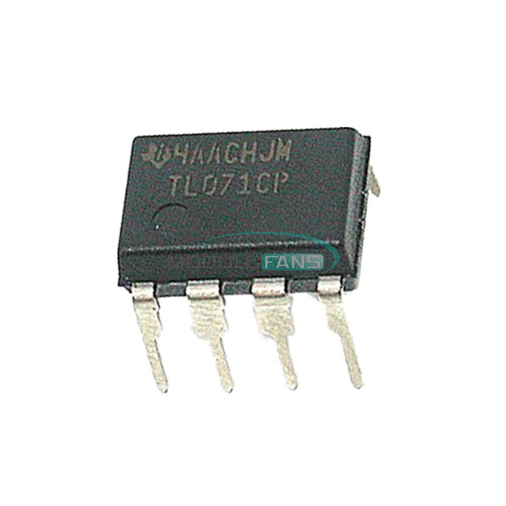 10PCS TL071CP TL071 DIP-8 Low Noise JFET Input Operational Amplifiers TI IC