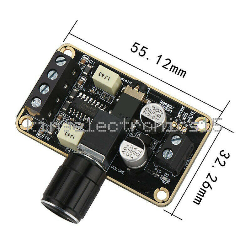 1PCS PAM8406 5W + 5W Digital HIFI Audio Stereo Amplifier Board for Speaker NEW